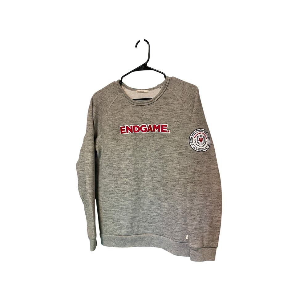Gray Crewneck Sweatshirt Swiftie Travis Kelce Chiefs Football Pullover-Small